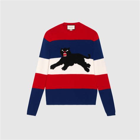 light wool sweater gucci panther|gucci handbags.